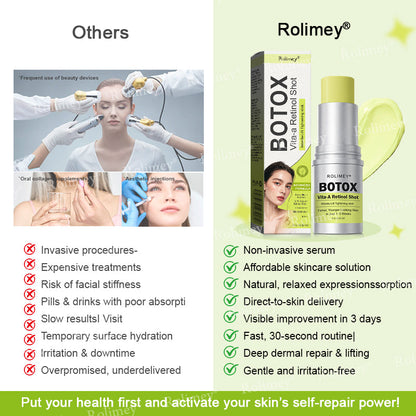 👨‍⚕️Made and shipped from the UK ✅ Rolimey® Botox & Vita-A Retinol Shot Wrinkle-Lift Tightening stick