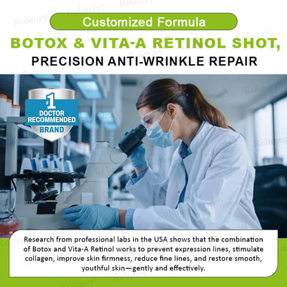 👨‍⚕️Made and shipped from the UK ✅ Rolimey® Botox & Vita-A Retinol Shot Wrinkle-Lift Tightening stick