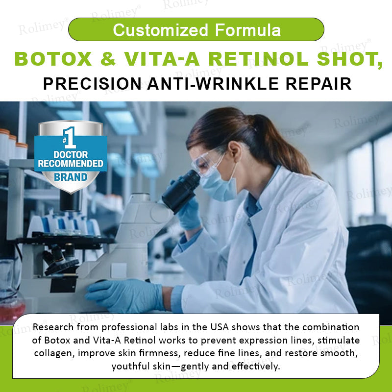 👍🌟💫Made and shipped from the UK 💫Rolimey® Botox & Vita-A Retinol Shot Wrinkle-Lift Tightening cream - Last Day Promotion 70% OFF