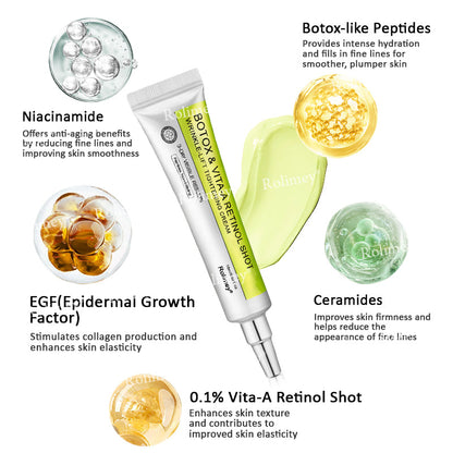 👍🌟💫Made and shipped from the UK 💫Rolimey® Botox & Vita-A Retinol Shot Wrinkle-Lift Tightening cream - Last Day Promotion 70% OFF
