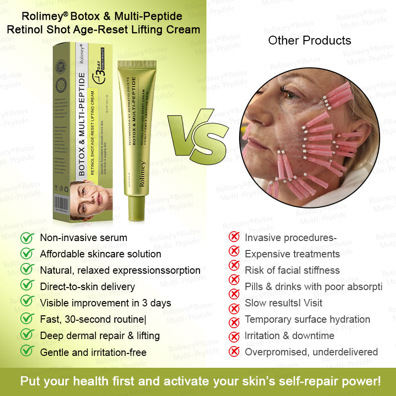 💐🌟Rolimey® Multi-Peptide Retinol Shot Wrinkle-Lift Cream