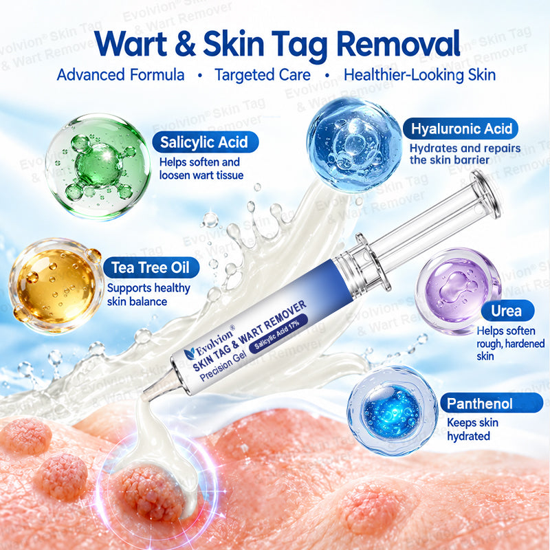 ✨BUY 1 GET 1 FREE✨✨👏Evolvion® Skin Tag & Wart Remover Precision Gel