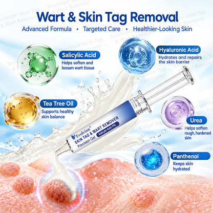 ✨BUY 1 GET 1 FREE✨✨👏Evolvion® Skin Tag & Wart Remover Precision Gel