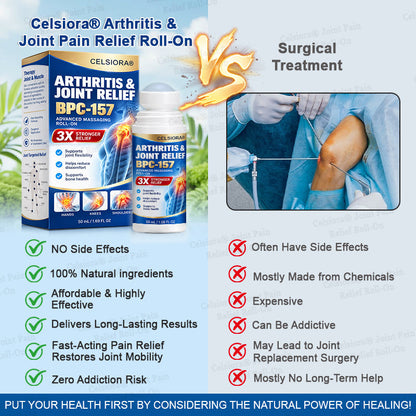 👨‍⚕️UK Official Store: Celsiora® BPC-157 Arthritis & Joint Pain Relief Advanced Massage Roll-On-Last Day Promotion 70% OFF