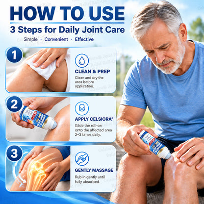 👨‍⚕️UK Official Store: Celsiora® BPC-157 Arthritis & Joint Pain Relief Advanced Massage Roll-On-Last Day Promotion 70% OFF