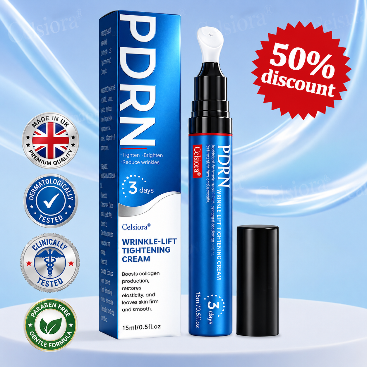 🥈💚💫Celsiora®  PDRN Anti-Wrinkle Shot – Lift & Firming Cream