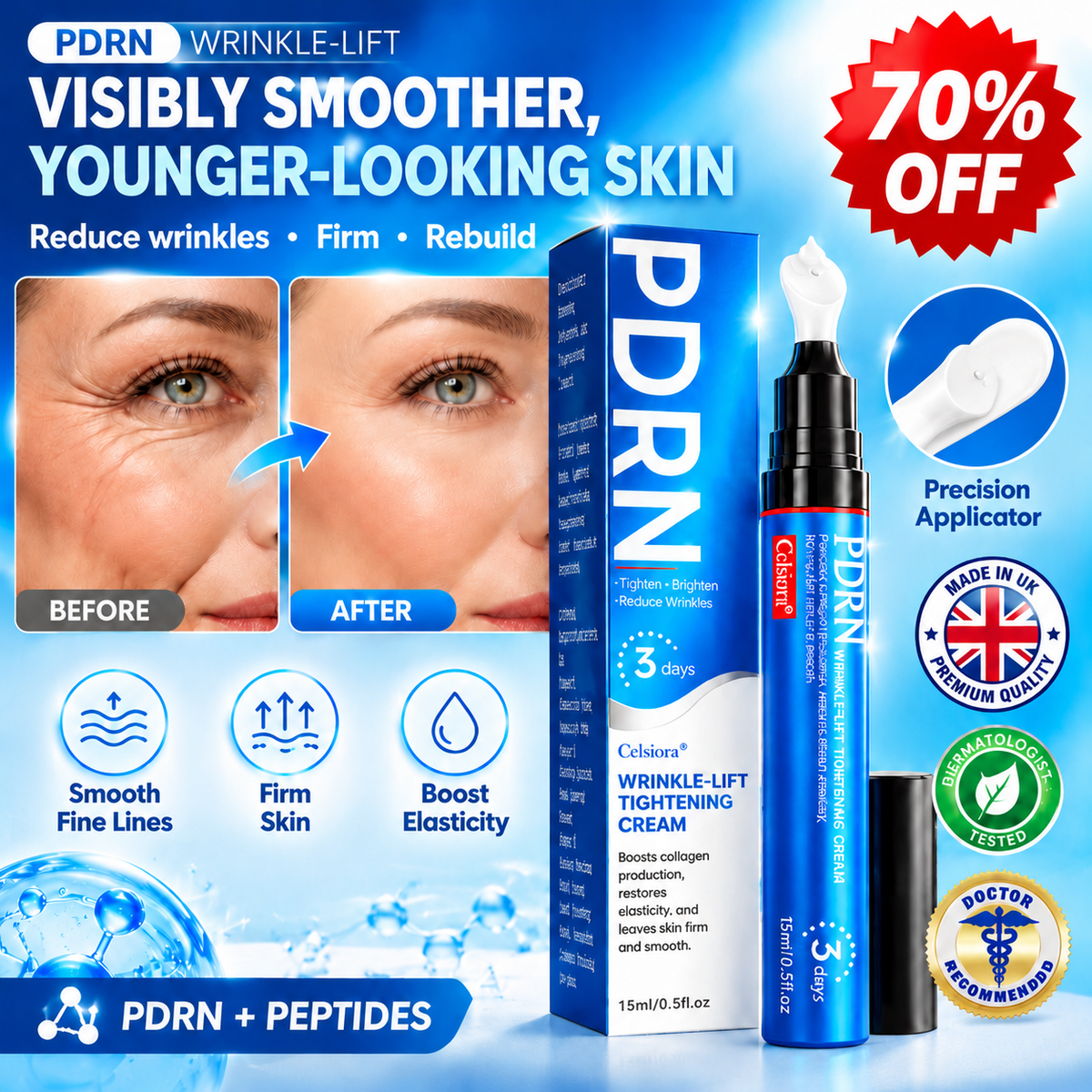 💡💎✨UK HOT SALE Celsiora® PDRN Anti-Wrinkle Shot – Lift & Firming Cream