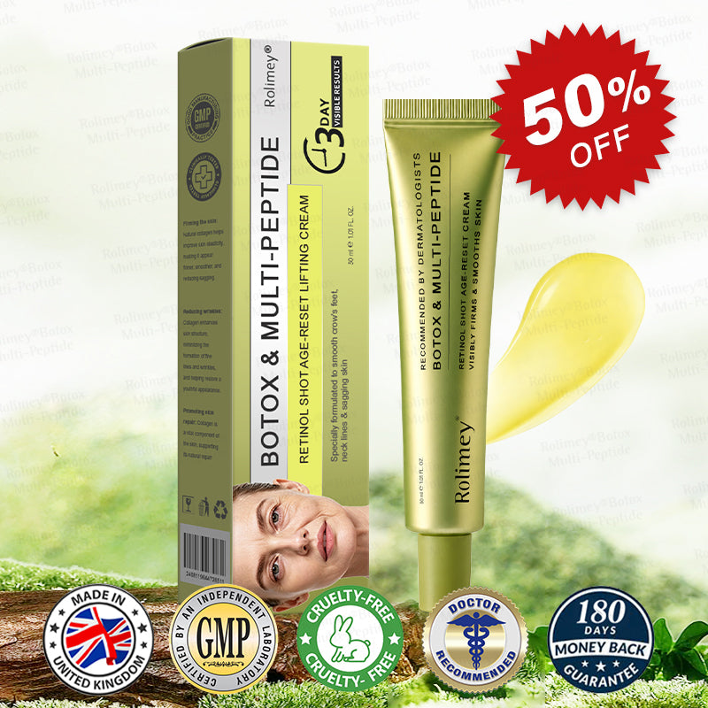 💐💧🌟Rolimey® Multi-Peptide Retinol Shot Wrinkle-Lift Cream