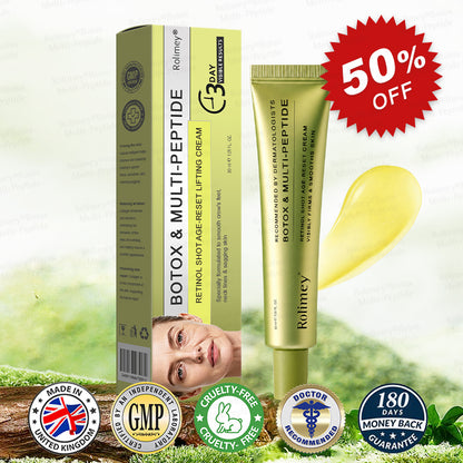 💐💧🌟Rolimey® Multi-Peptide Retinol Shot Wrinkle-Lift Cream