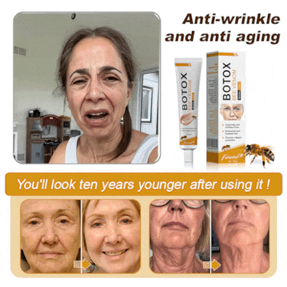 (✅Made and Shipped from UK)✨Furzero™ Botox Bee Venom Wrinkle Removal Cream-Last Day Promotion 70% OFF